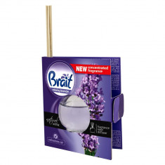 Odorizant de Camera BRAIT Relaxing Lavander, Betisoare Rattan, 40 ml, Betisoare Odorizante, Betisoare Parfumate pentru Camera, Betisoare Parfumate din