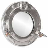 Cumpara ieftin Oglindă hublou de perete, &Oslash;23 cm,&nbsp;aluminiu și sticlă