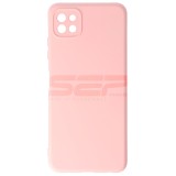 Husa Silicon Samsung Galaxy A22 5G, Roz Nisip, High Copy - Protectie Premium