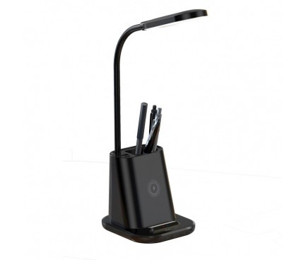 Incarcator Retea Wireless HOCO WX032 3in1 25W 2A 1 x USB-A &ndash; 1 x USB-C Negru