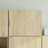vidaXL Dulap de perete, stejar sonoma, 50x42,5x40 cm, lemn compozit