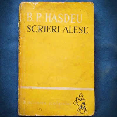 SCRIERI ALESE - B. P. HASDEU foto