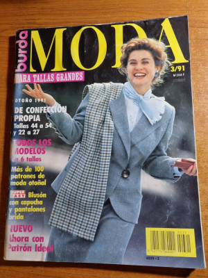 Revista Burda - Moda - din anul 1991 foto