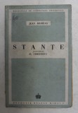 STANTE - versuri de JEAN MOREAS , 1945