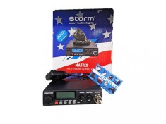 Statie Radio CB Storm Matrix 20 * Model nou 2025 * 12V &ndash; 24V ASQ