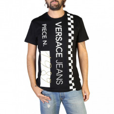 Tricou Versace Jeans - B3GTB74B_36590 - Barba?i - Negru foto