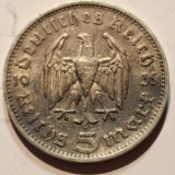 Germania Nazista 5 reichsmark 1935 J argint