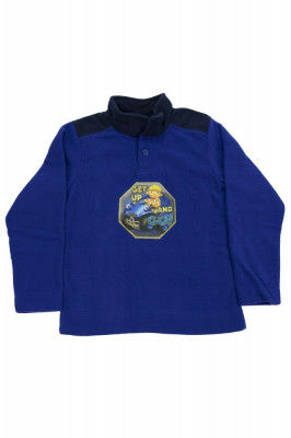 Bluza albastra fleece pentru copii, Bob the Builder foto