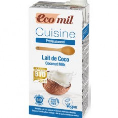 Crema Vegetala pentru Gatit pe Baza de Lapte de Cocos Bio 1000ml Ecomil
