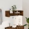 vidaXL Raft de perete, stejar fumuriu, 100x35x30,5 cm, lemn prelucrat 848462