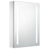 Cumpara ieftin Dulap de baie cu oglinda si LED-uri, 50 x 13 x 70 cm