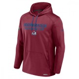 Colorado Avalanche hanorac de bărbați cu glugă AP Rink Poly Fleece Pullover Hood - XL