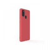 Husa Samsung Galaxy A21s Lemontti Silicon Soft Slim Santa Red
