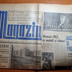 magazin 31 august 1963-art. orasul galati,sovata,festivalul mamaia