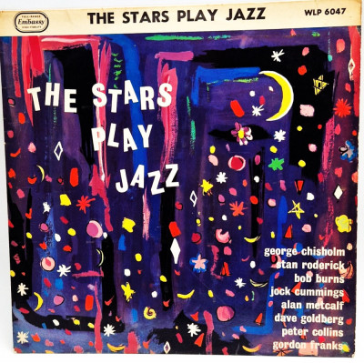 Various &amp;lrm;&amp;ndash; The Stars Play Jazz 1962 vinyl LP NM / VG+ Embasy UK jazz foto
