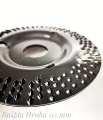 Disc rașpel &icirc;nclinat pentru polizor unghiular 115mm, gradatie II T-05