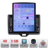 Navigatie Toyota Yaris 2020- Android radio gps internet quad core 2+32 ecran vertical 9.7&quot; kit-yaris2020+EDT-E708 CarStore Technology