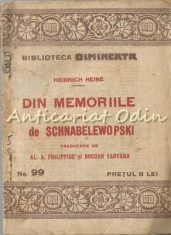 Din Memoriile D-lui De Schnabelewopski - Heinrich Heine foto