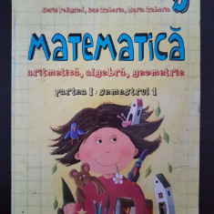 MATEMATICA ARITMETICA ALGEBRA GEOMETRIE CLASA A V-A - Peligrad (Partea I)