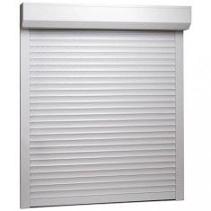 vidaXL Oblon rulant, alb, 80 x 100 cm, aluminiu foto