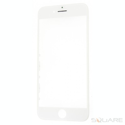 Geam Sticla + OCA iPhone 7, Complet, White foto