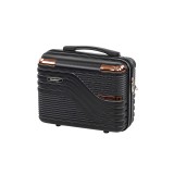 TraveLux Urban valiză mică de m&acirc;nă cu capac dur 28x36x16 cm negru
