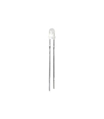 LED 3mm 12V alb rece 1120-1560mcd 30 grade parte frontala convex OSW5DK3132A-12V OPTOSUPPLY