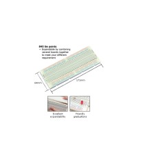 Placa pentru test ProsKit 840 pini 171x64x9mm