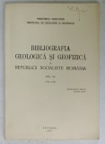 BIBLIOGRAFIA GEOLOGICA SI GEOFIZICA A R.S.R. , VOLUMUL VII , 1976 -1980 de MARGARETA PELTZ si LAURA DINU , APARUTA 1985