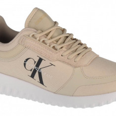 Pantofi pentru adidași Calvin Klein Runner Laceup YW0YW00466-AEO bej