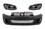 Bara Fata cu RHD Faruri LED Semnal Dinamic VW Golf VI 6 (2008-2013) GTI U Design Performance AutoTuning, KITT