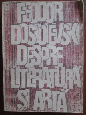 Scrisori despre literatura si arta foto