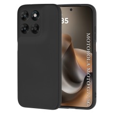 Husa silicon Motorola Moto G77 Asteroid GSM SoftFlex, negru