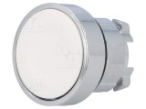 Comutator apăsare 22mm albă