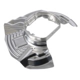 Protectie stropire disc frana Bmw Seria 5 (E39), 01.1996-06.2004, fata, Stanga, aluminiu