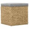 Set taburete 2 buc., iarba de mare, gri - 7