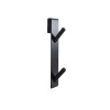 Agatatoare Cabina Dus Otel Negru Sepio, 17.6 cm, Montare Usoara, Protectie Zgarieturi, Prosoape/Obiecte