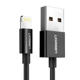 Ugreen - Data Cable (80823) - USB to Lightning MFi, 2.4A, 2m - Black