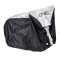 Husa protectie impermeabila, 1 bicicleta, Negru/Argintiu