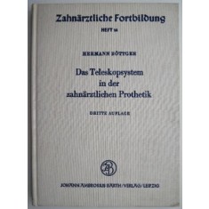 Das Teleskopsystem in der zahnarztlichen Prothetik &ndash; Hermann Bottger