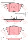 Set placute frana,frana disc AUDI TT Roadster (8J9) (2007 - 2014) TRW GDB1689