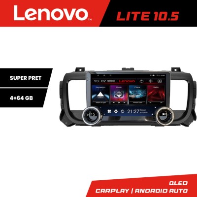 Navigatie Citroen Jumpy Toyota ace Peugeot Traveller Kit-jumpy16 Lenovo 8 core 4+64 10.5 inch Incell 1K android Wifi 5Ghz gps internet v1 CarStore Tec foto