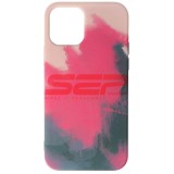 Husa Silicon Watercolor Berry iPhone 12, Protectie Premium