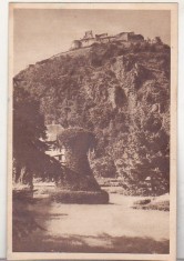 bnk cp Deva - Vedere spre Cetate - circulata 1957