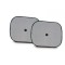 Set 2 parasolare laterale &quot;SPRINT&quot; negru 36x44 cm Bottari