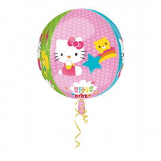 Balon Folie Sfera Orbz Hello Kitty - 43 x 45 cm, Amscan 28393 foto