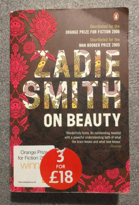 Zadie Smith - On Beauty (Despre frumusețe)