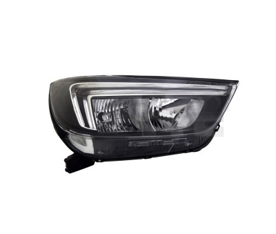 Far Opel Mokka X, 09.2016-, montare fata, stanga, cu lumini de zi tip LED; H7+HB3+LED; electric; fara modul LED; cu motor; halogen, TYC foto