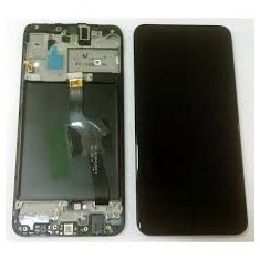 Display original LCD + Touch Fullset Samsung Galaxy A10, negru GH82-20322A