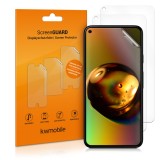 Set 3 Folii de protectie pentru Google Pixel 5, kwmobile, Fata, Transparenta, 54782.1